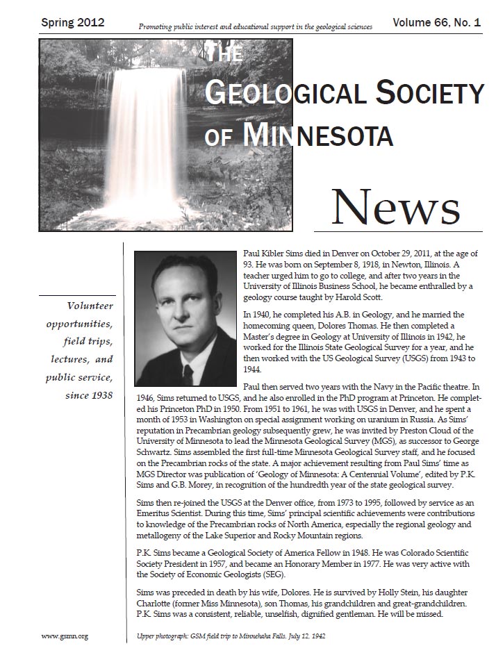 Spring 2012 Newsletter