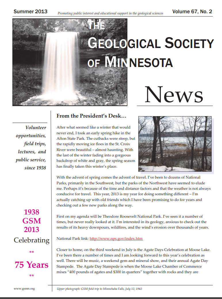 Summer 2013 Newsletter