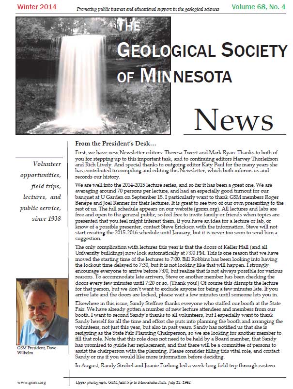 Winter 2014 Newsletter