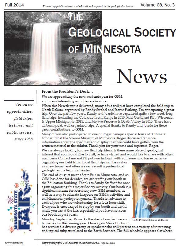 Fall 2014 Newsletter