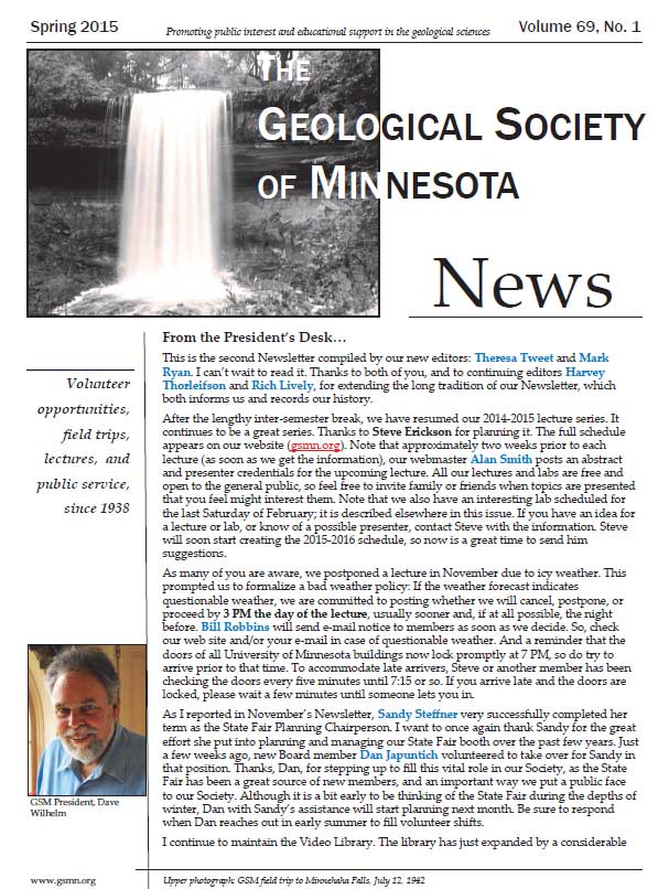 Spring 2015 Newsletter