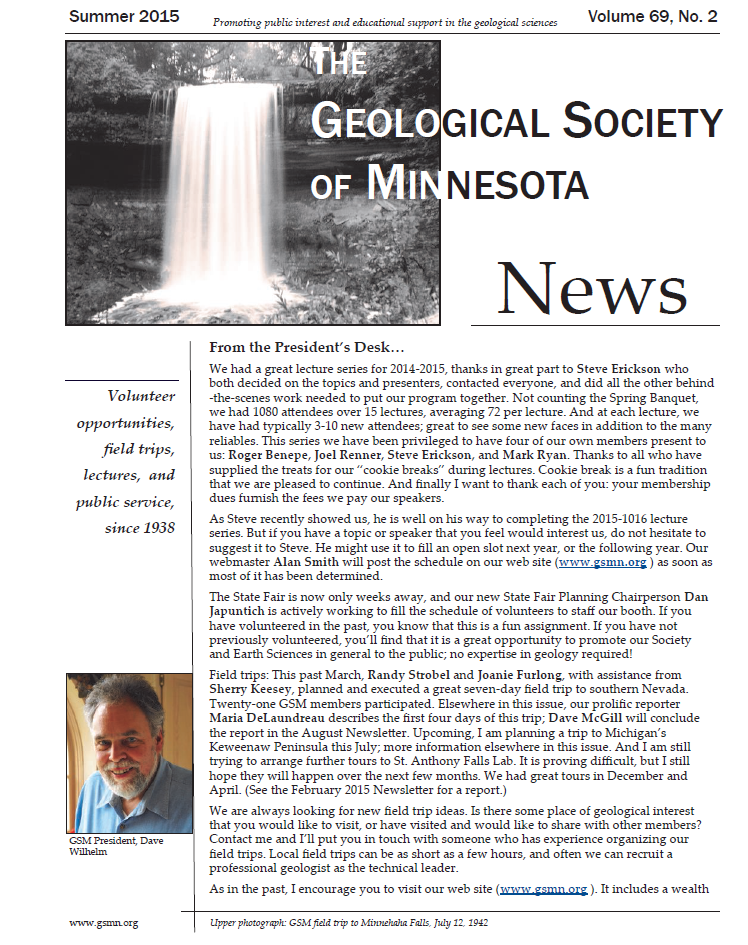 Summer 2015 Newsletter